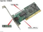 INTEL 10/100Base-T NC3121 PCI network interface board with wake-on-LAN (Albany)