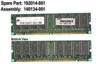 256MB, 133MHz, non-ECC SDRAM DIMM memory module