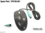 PS/2 two-button scrolling mouse (Carbon Black) – Logitech Internet Scroll