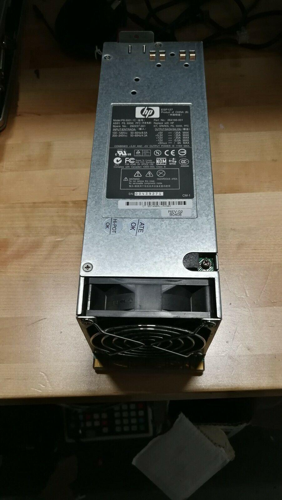 Hp 283655-001 – 500w Power Supply For Ml350 G3