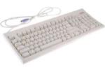 ‘Windows’ keyboard assembly (Opal, 104 key) – Has attached 2.0M (6.7ft) cable with 6-pin (Violet) mini-DIN connector (USA-English)