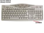 PS/2 keyboard – Compaq Easy Access Internet (Opal color) – (Latin America)