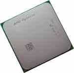 AMD Opteron 252 Dual Core processor – 2.6GHz (1GHz front side bus, 95-watt, 1MB Level-2 cache, supporting HyperTransport technology)