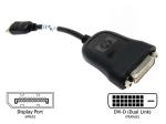 Hp 481409-001 75 Inches Long Displayport To Dvi-d Adapter