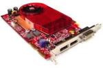 ATI Radeon HD 3650 PCI3 512MB memory graphics card (Dual)