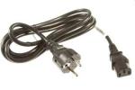 Power cord (Flint Gray) – 18 AWG, 1.9m (6.25ft) long – Has straight (F) receptacle (For 220V in Europe)