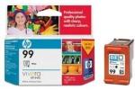 HP 99 Tri-color Photo Inkjet Cartridge – 13ml, prints approximately 130 (4 x 6-inch) color photos (Asia Pacific)
