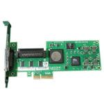 Dell Mm052 Single Channel Pci-express Low Profile 1 Int   1 Ext Ultra320 Scsi Host Bus Adapter System Pull
