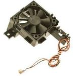 Fan and airflow guide assembly – Mounts to the upper front on the right side plate assembly