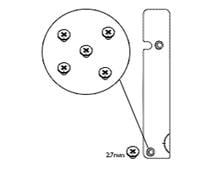 SCREW,M2X2.3,HD4,BLK,PK/5