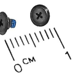 SCREW,M2X6.8,HD4,BLK,PK/5