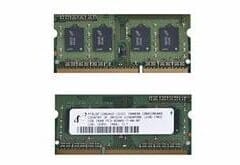 Memory, SDRAM, 1GB, DDR3 1066, SODIMM