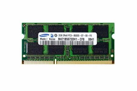 SDRAM, 2GB, DDR3, 1066, SO-DIMM