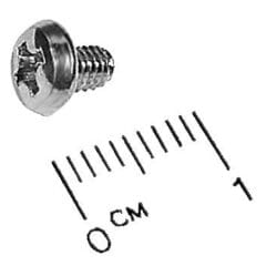 Screw, Blind Head, M3x4mm, Pkg. of 2