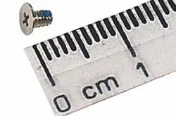 Screw, 2 x 0.4 x 3 mm, Nylock