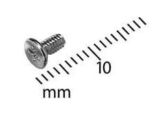 Screw, Phillips, 2 x .4 x 4.6, Pkg. of 5